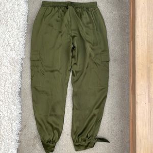 Amanda uprichard silk cargo pants